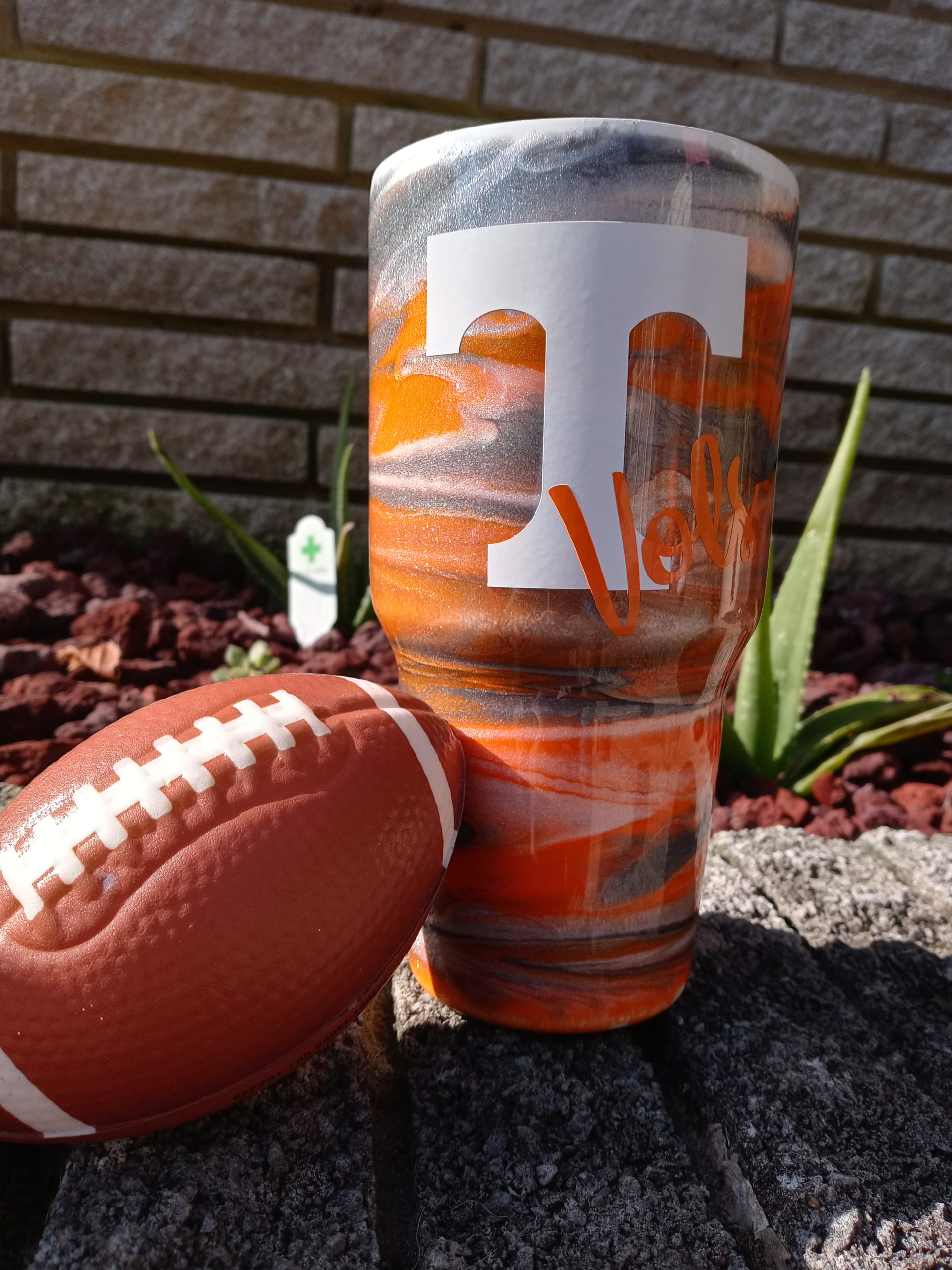 Tennessee vs Clemson Football Tumbler 2022 Bowl Game Travel Mug