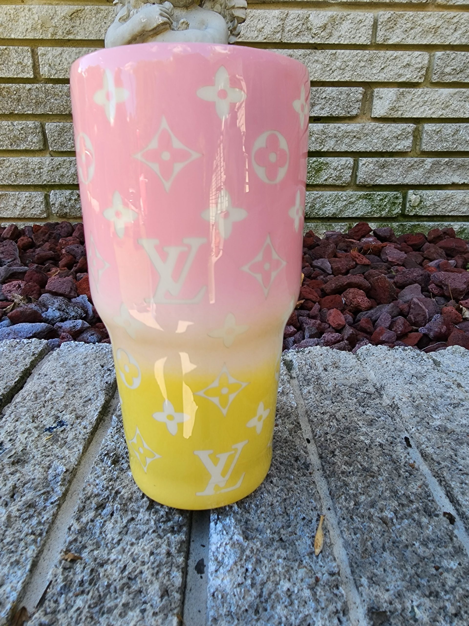 Louis Vuitton Purse Tumbler – By the Pool ON the Go – Stainless Steel  Tumbler - The Painted Turtle